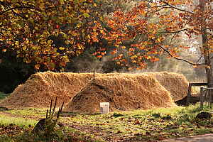 Biodynamische Kompostierung @Raphael Garden, Kalifornien.